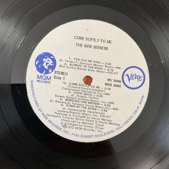The New Seekers: Come Softly To Me Vintage Vinyl Record - Picture 6 of 9
